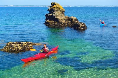 voyage Des Glénan à l'île de Groix en kayak