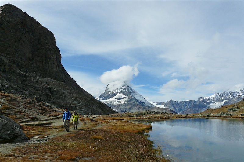 Sur la route de Chamonix-Zermatt 