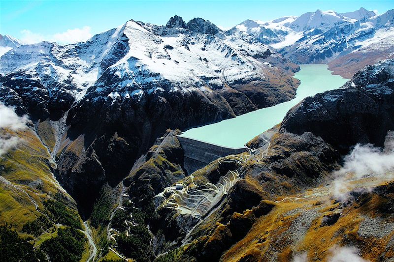 Sur la route de Chamonix-Zermatt 