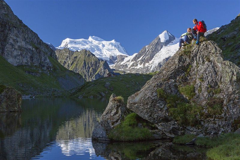 Sur la route de Chamonix-Zermatt 