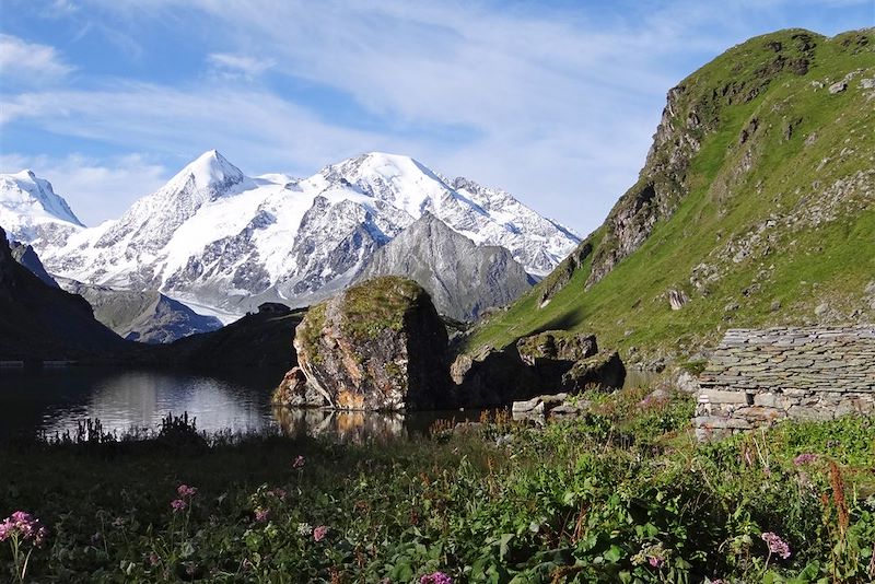 Sur la route de Chamonix-Zermatt 