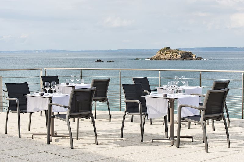 Terrasse de restaurant - Douarnenez - France