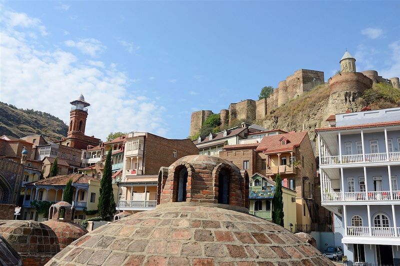 Abanotubani, le quartier des bains sulfureux - Tbilissi - Géorgie