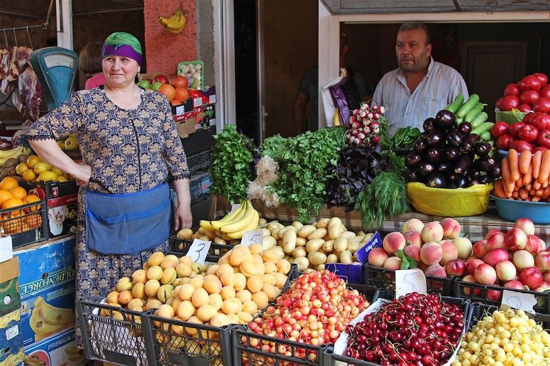 Marché de Telavi - Kakhétie - Géorgie