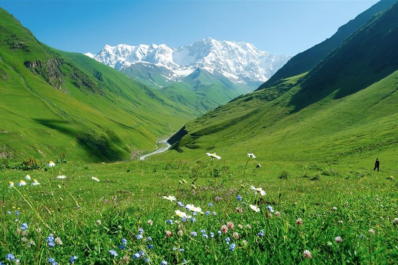 Environs d'Ushguli - Svanétie - Géorgie