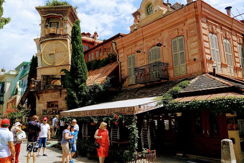 Théâtre de Rezo Gabriadze et tour de l'horloge - Tbilissi - Géorgie