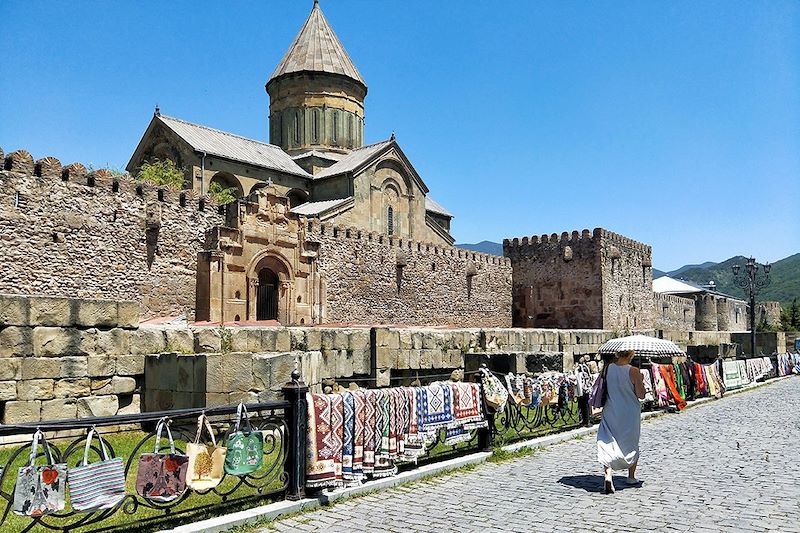 La cathédrale Svetitskhoveli - Mtskheta - Géorgie