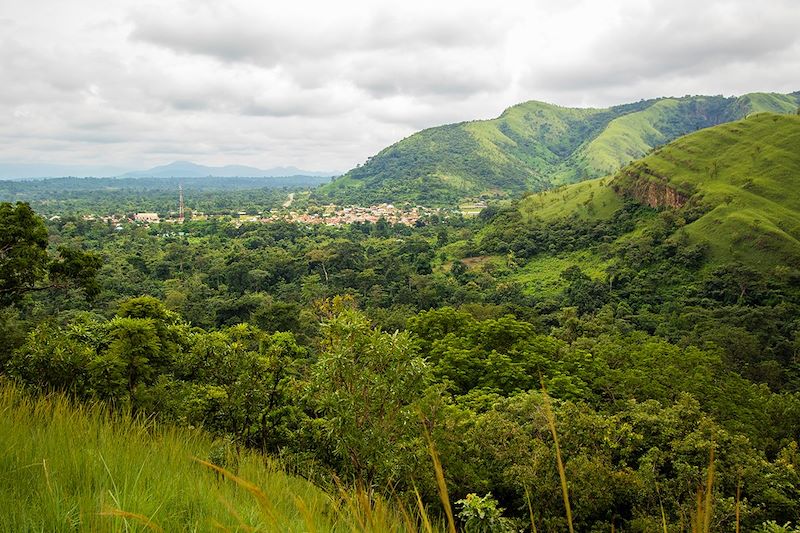 Paysage montagneux de la région de la Volta - Ghana