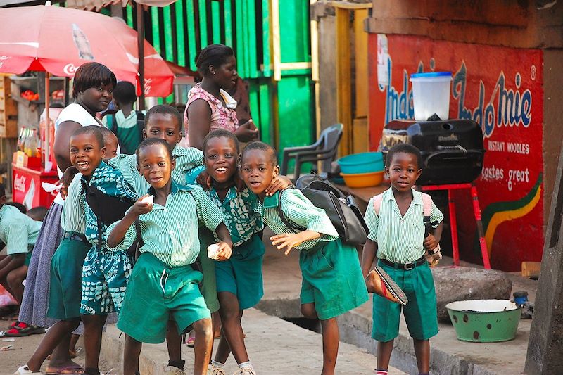 Enfants au Ghana