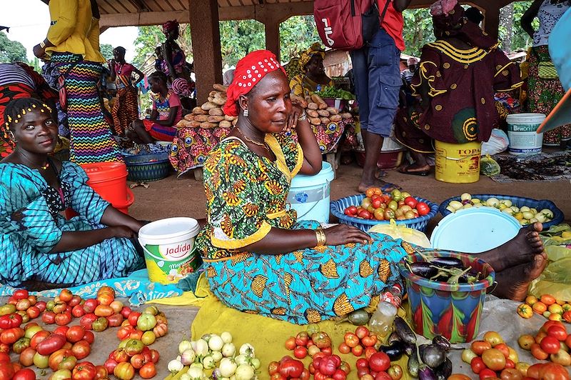 Marché de Samaya - Guinée