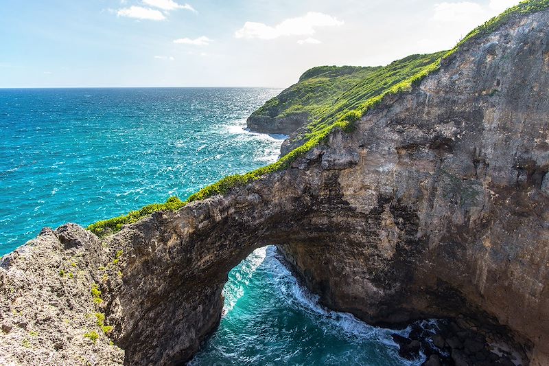 Gueule Grand Gouffre à Marie-Galante - Guadeloupe