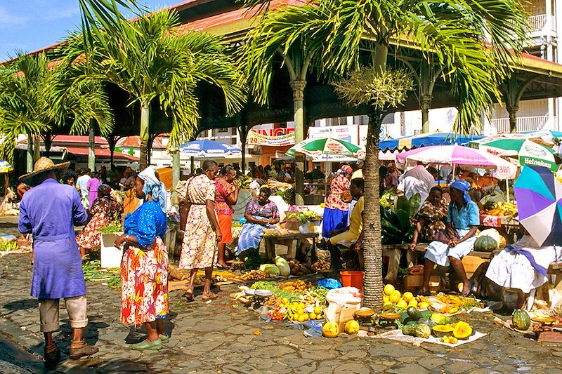 Marché Saint Antoine à Pointe-à-Pitre - Guadeloupe