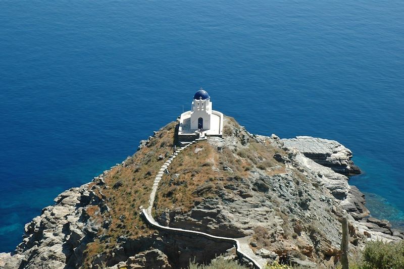 Chapelle des sept martyrs - Kastro - Île de Sifnos - Cyclades - Grèce