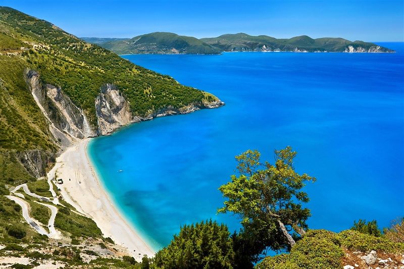 Plage de Myrtos - Céphalonie - Grèce