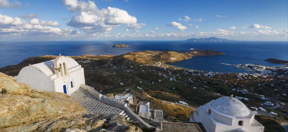 Charmes et douceur de vivre de quatre îles étonnantes à l'ouest de l'archipel cycladique : Sérifos, Sifnos, Milos et Kimolos 