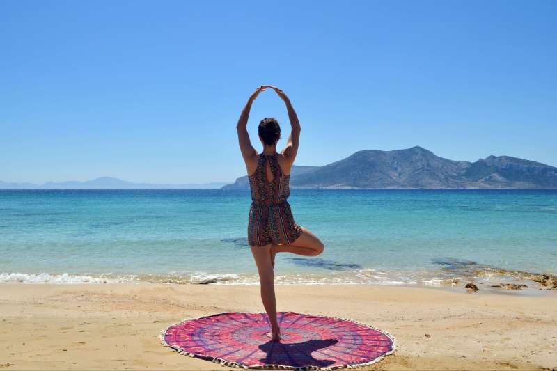 Hatha Yoga sous le soleil crétois
