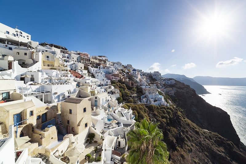 Le village d'Oia - Île de Santorin - Cyclades - Grèce