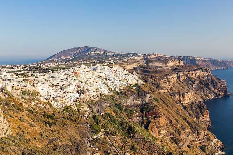 Vue sur Fira - Santorin - Cyclades - Grèce