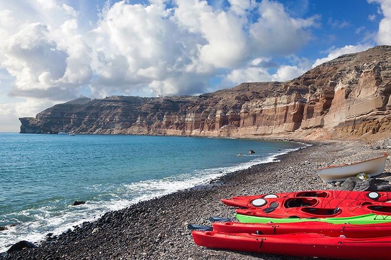 Kayak à Santorin - Cyclades - Grèce