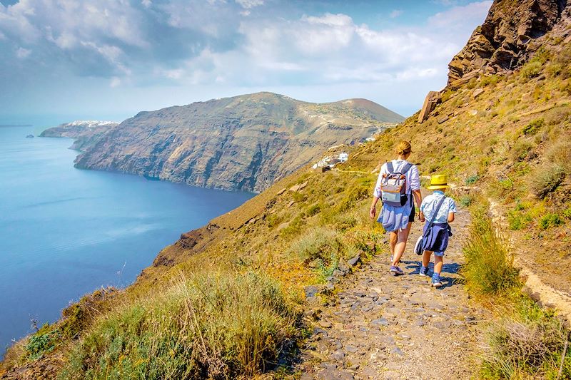 Santorin la volcanique, un jeu d'enfants !