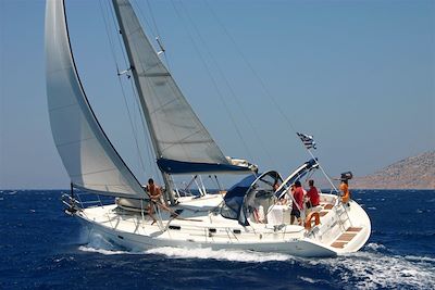 Yoga et voile active dans les Cyclades 4