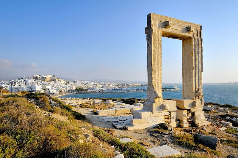 Porte d'Apollon à Naxos - Cyclades - Grèce