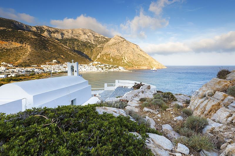 Kamarès sur l'Île de Sifnos - Cyclades - Grèce