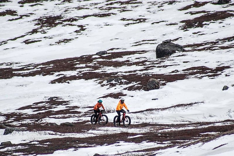 Odyssée en fat bike dans l'ouest groenlandais