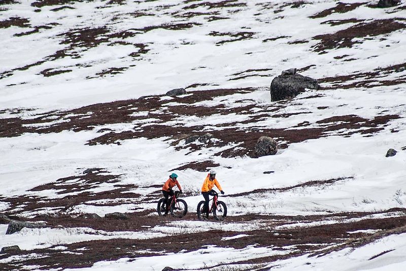 Odyssée en fatbike dans l'ouest groenlandais