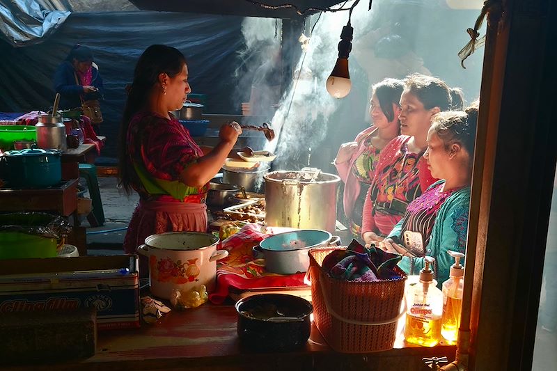 Marché de Chichicastenango - Département du Quiché - Guatemala