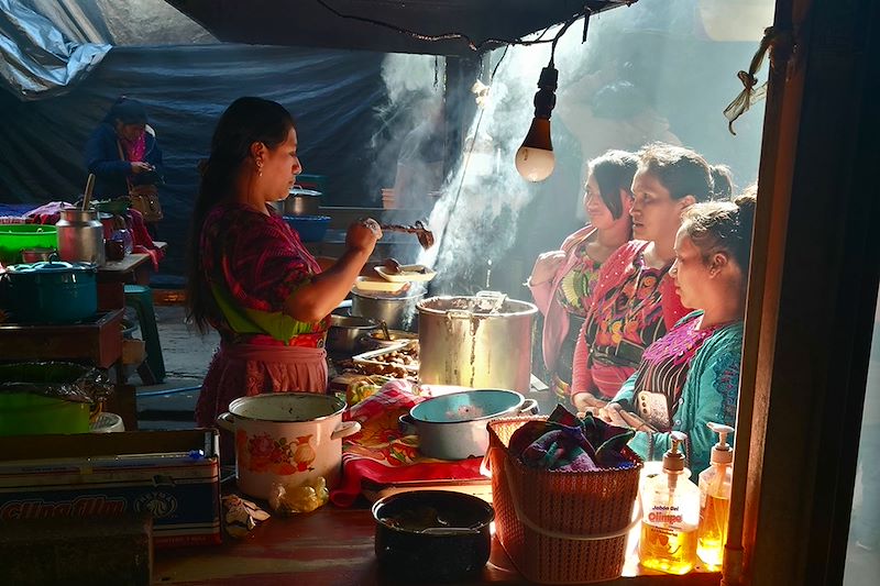 Marché de Chichicastenango - Département du Quiché - Guatemala