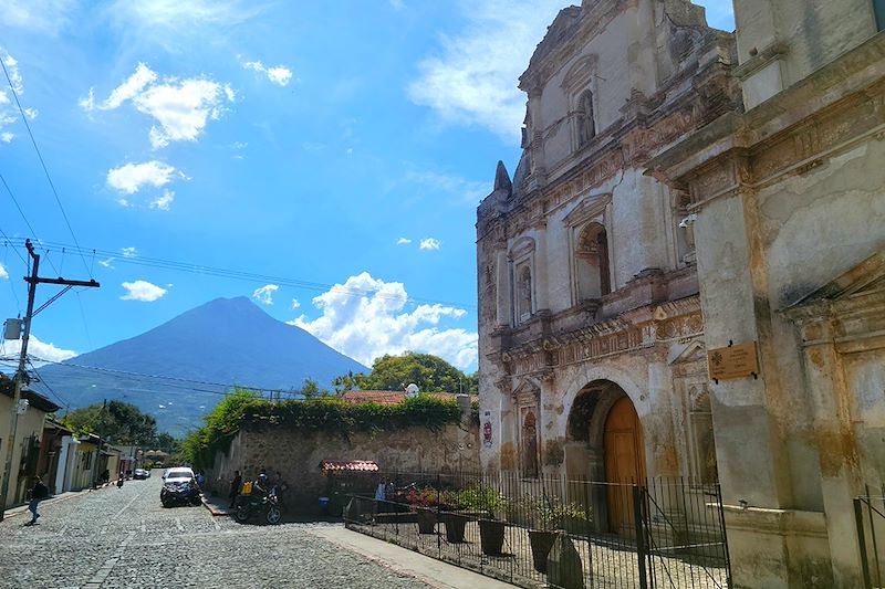 Rue d'Antigua - Département de Sacatepéquez - Guatemala