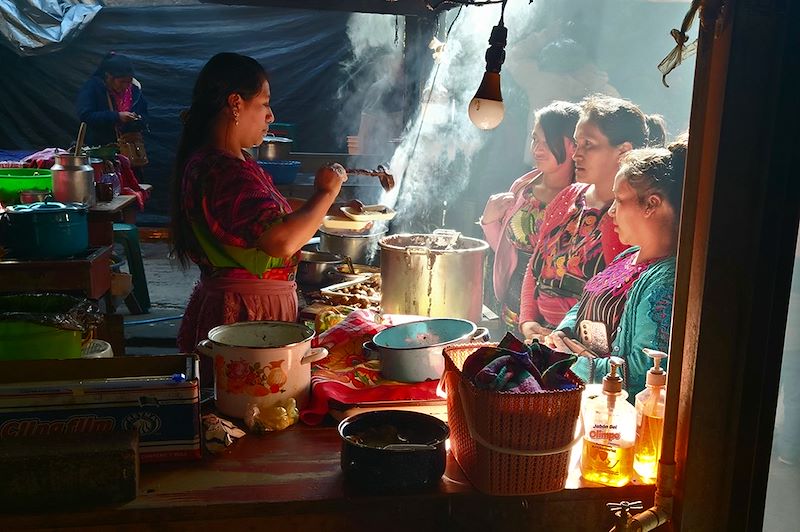 Marché de Chichicastenango - Département du Quiché - Guatemala
