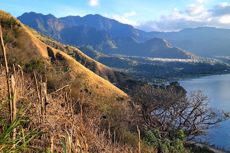 Vue depuis le Pic Cristalinas - San Juan - Guatemala