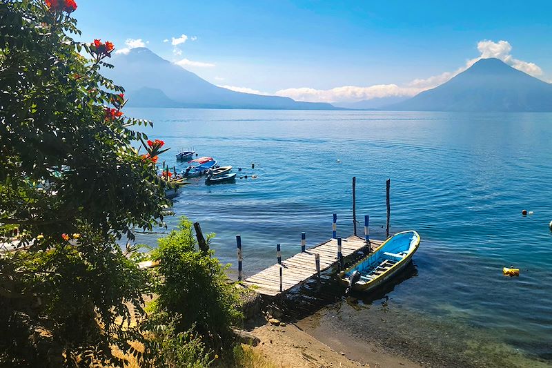 Lac Atitlán depuis Panajachel - Guatemala
