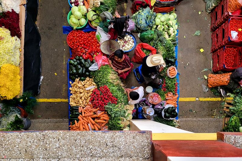 Marché de Chichicastenango - Département du Quiché - Guatemala