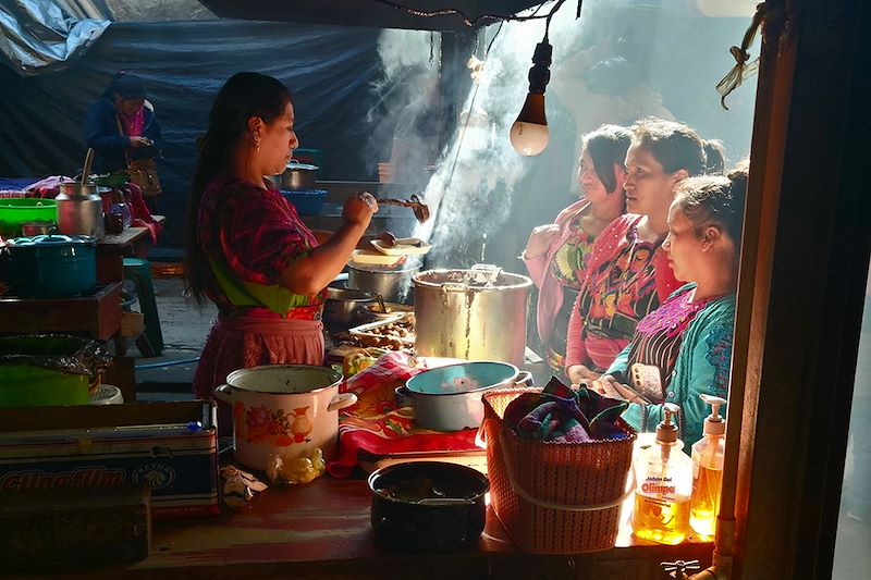 Marché de Chichicastenango - Département du Quiché - Guatemala