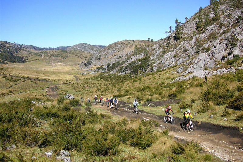 à VTT au Guatemala