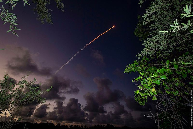 Décollage du lanceur Ariane 5 VA258 en novembre 2022