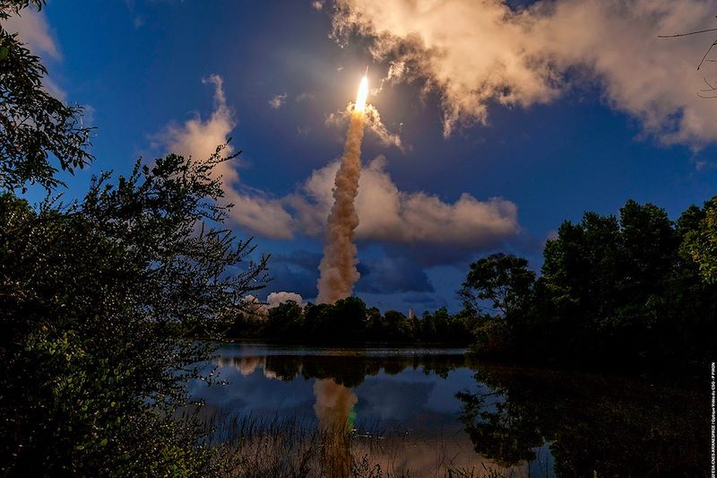 Décollage du lanceur Ariane 5 VA258 en novembre 2022