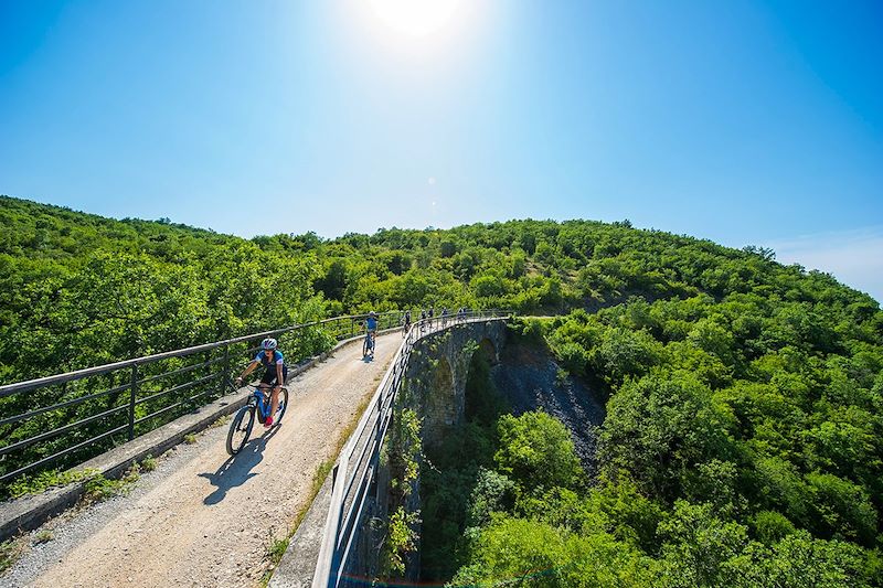 Cyclistes sur la 