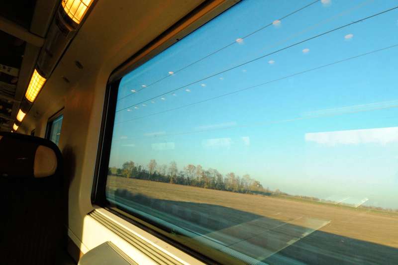 Voyage en train entre Milan et Ancône - Italie