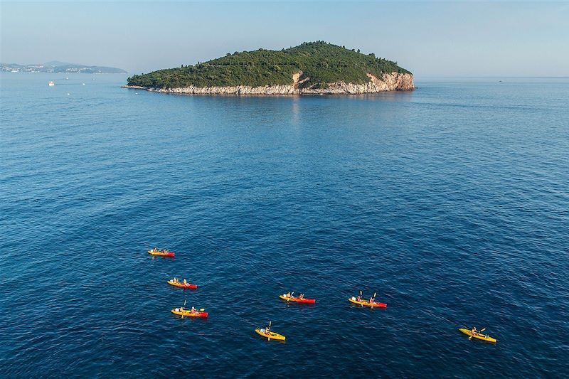 Kayak - îles Elafites - Croatie