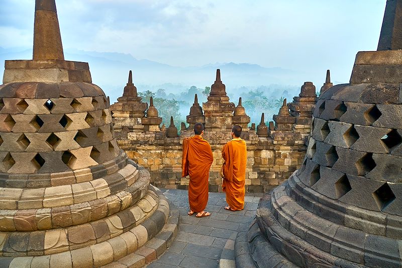 Temple de Borobudur - Java - Indonésie