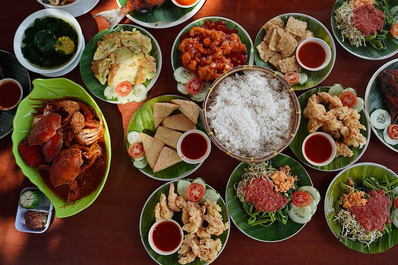 Spécialités culinaires de l'île de Lombok - Indonésie