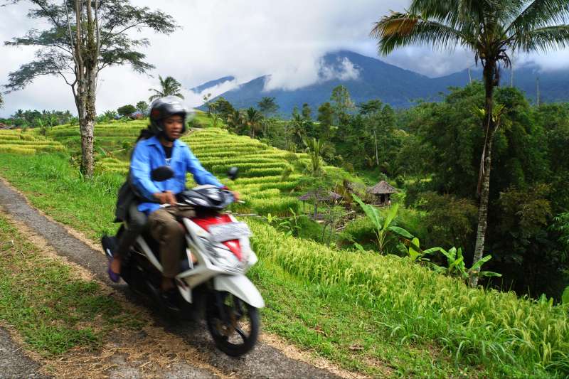 Bali, volcans et plages en scooter ou voiture