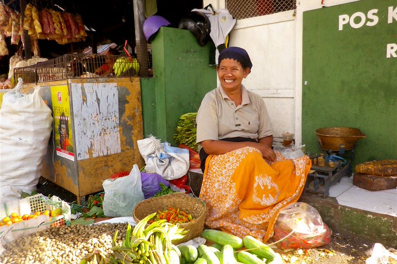 Marché - Blitar - Java - Indonésie 