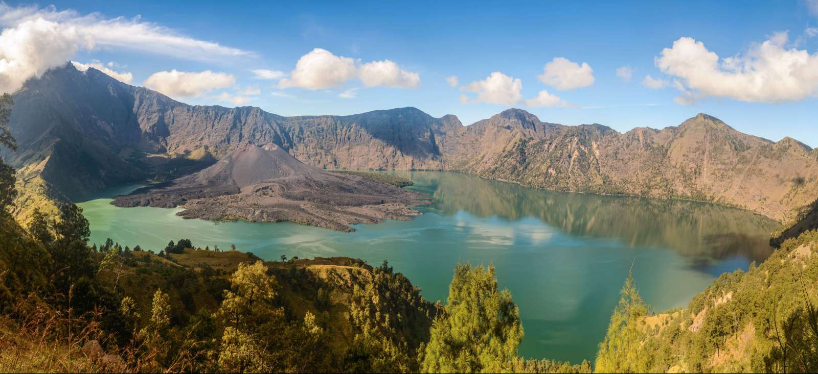 Image Ascension du Rinjani et rizières de Bali