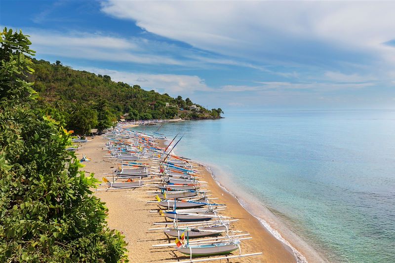 Plage à Amed - Bali - Indonésie