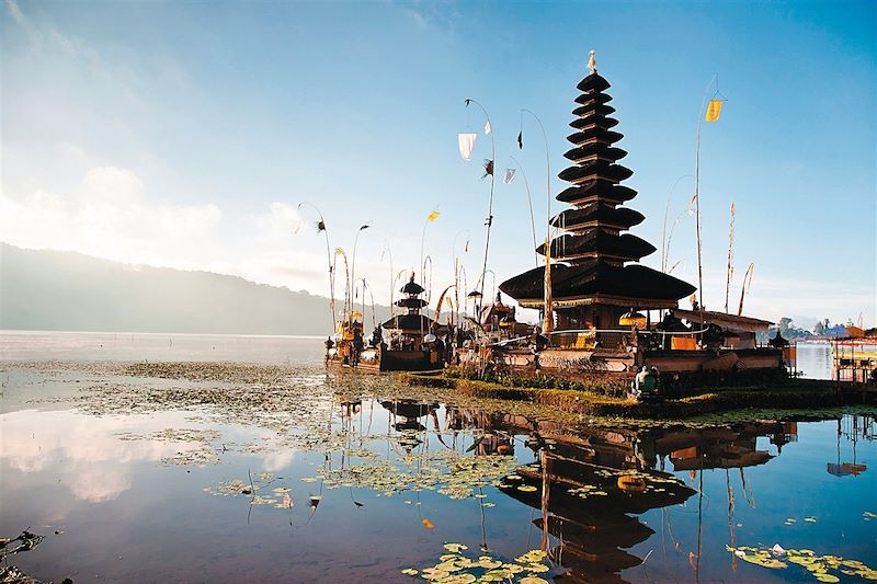 Temple Pura Ulun Danu - lac Bratan - Indonésie